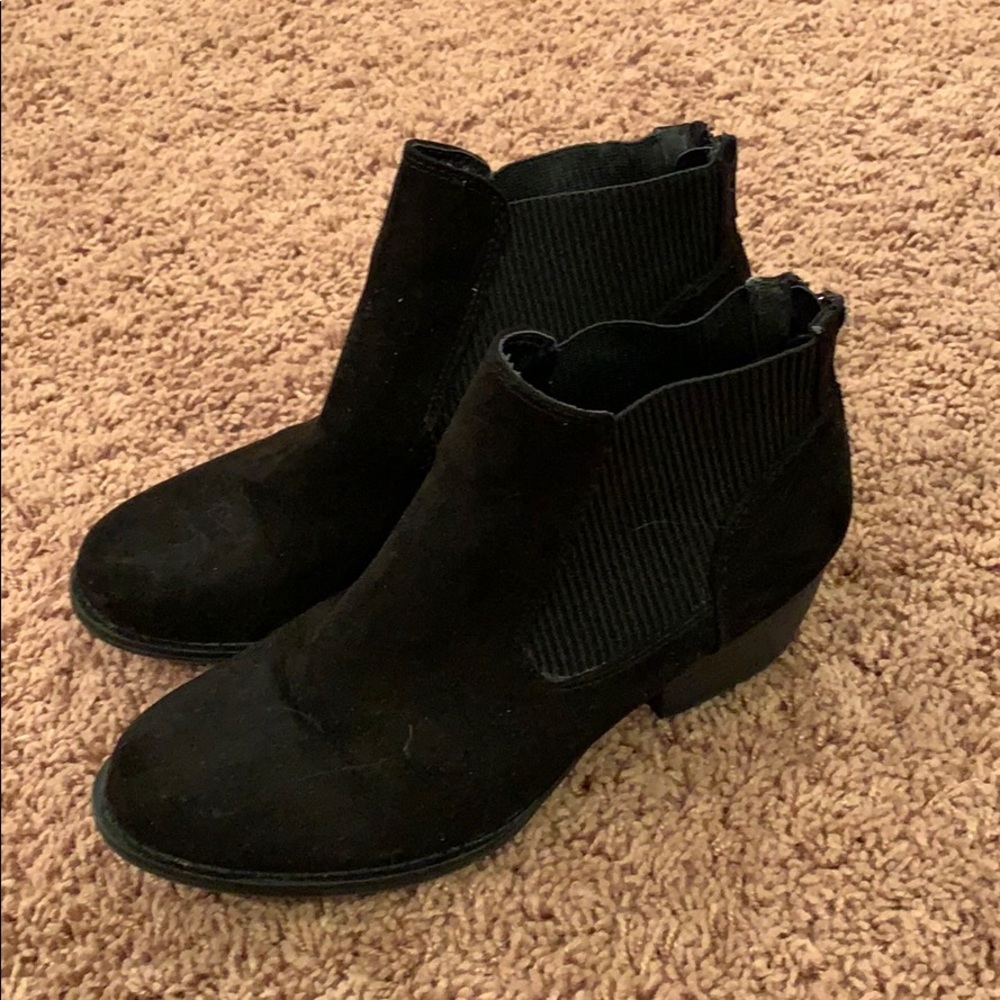 Black booties
